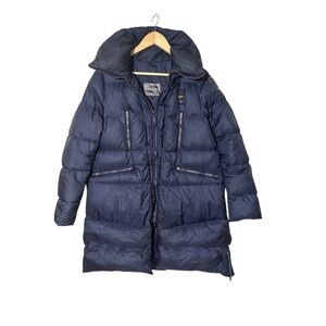 Blauer USA Women's Long navy blue
Down Jacket coat puffer